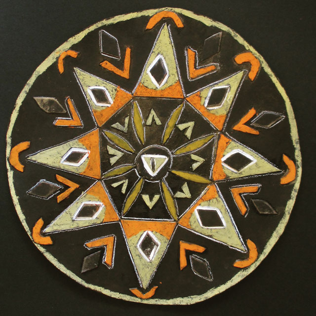 Collagraph Mandalas | www.smallhandsbigart.com