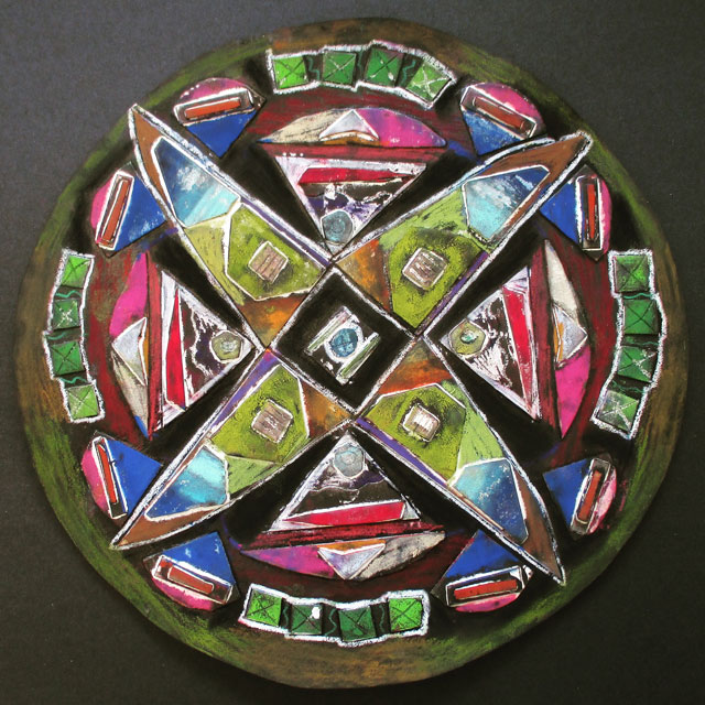 Collagraph Mandalas | www.smallhandsbigart.com