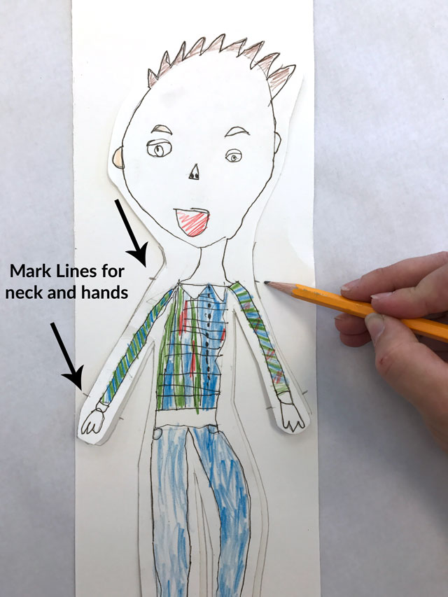 Paper Characters // www.smallhandsbigart.com