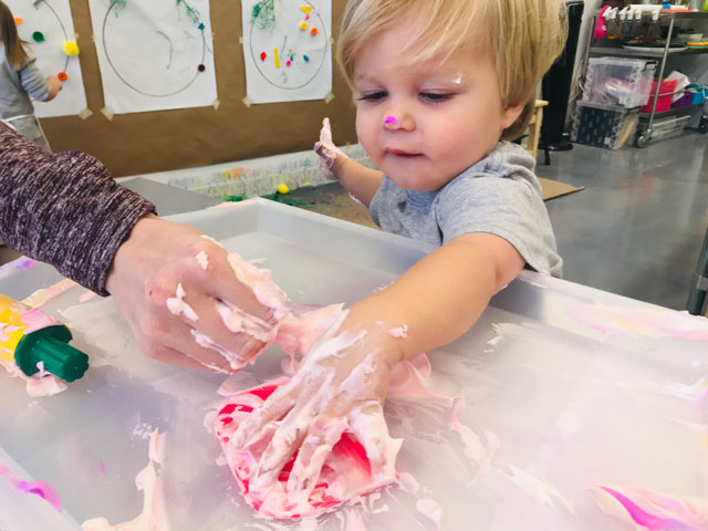 Toddler Art Class Small Hands Big Art