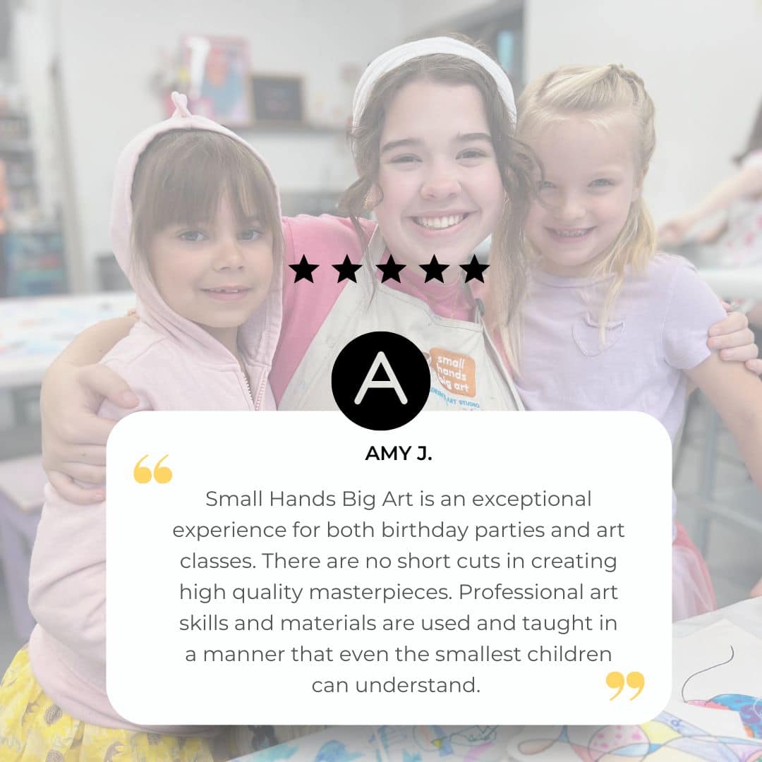 Small Hands Big Art Fort Mill Customer Review