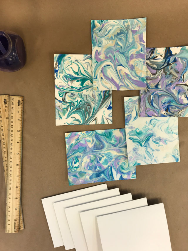 Adult Paper Marbling Workshop / Small Hands Big Art