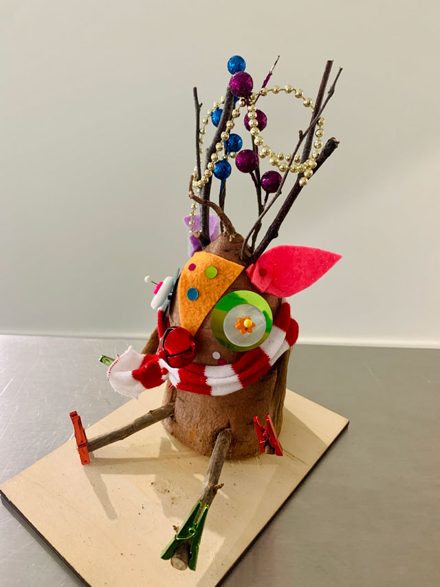 Reindeer Potato Head / small hands big art