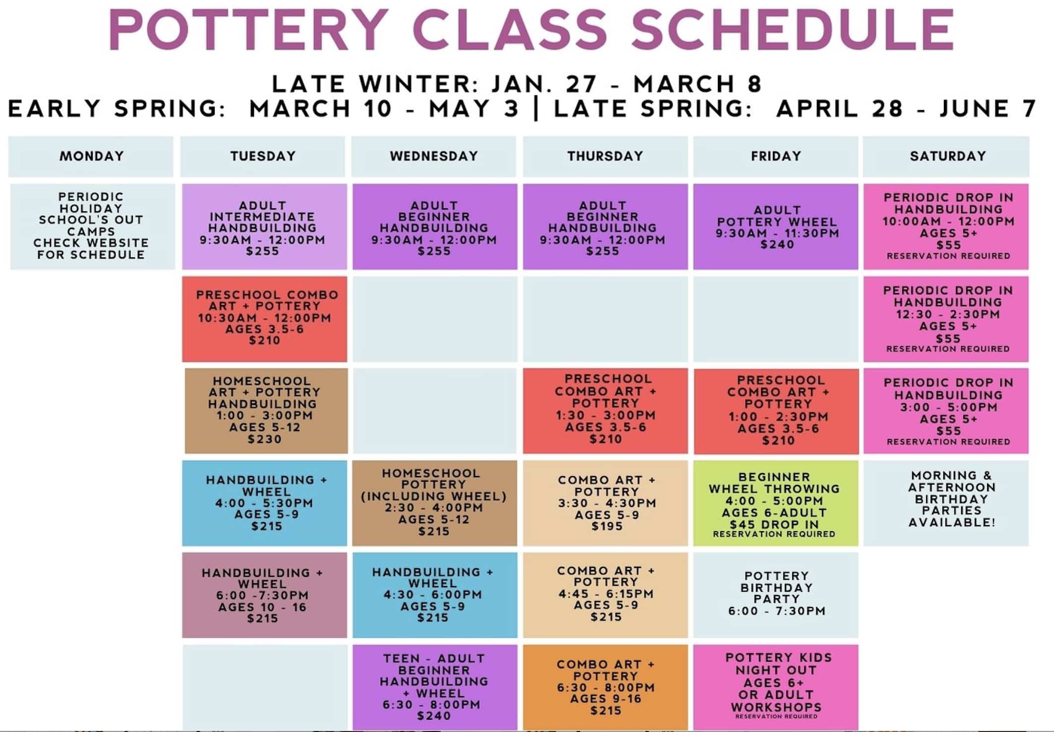 Charlotte Pottery Wheel class