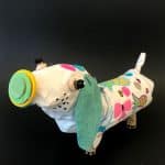 Papier Mache Weiner Dog // www.smallhandsbigart.com