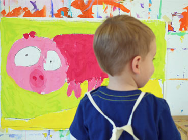 Painted Pigs Art
