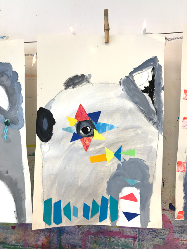 Pete Cromer Inspired Koala Painting Project // www.smallhandsbigart.com