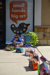 Flea Market Cart // Small Hands Big Art