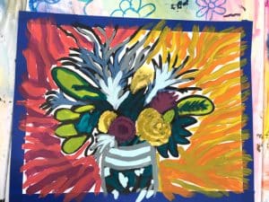 Gestural Winter Blooms