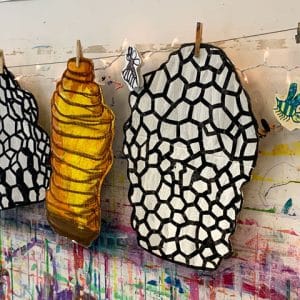 beehives / small hands big art