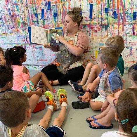 FAMILY STORYTIME + ART