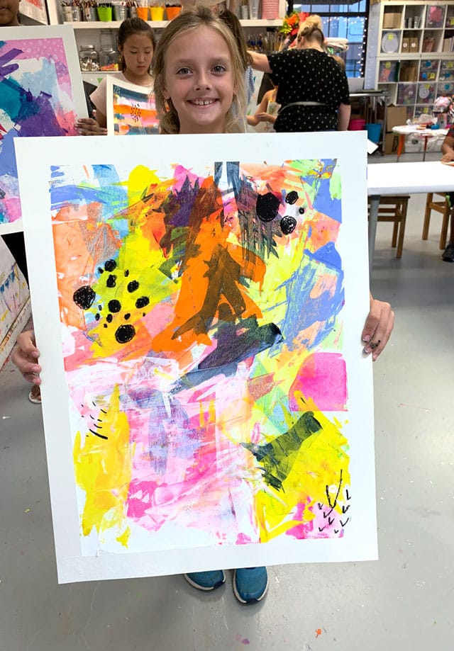 Abstract Shape Art Projects with Kids | Austin Artists Market