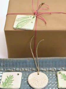 Ceramic Ornament + Gift Tag Workshop Small Hands Big Art
