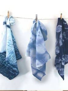 Shibori Fabric Dyeing Adult Workshop // Small Hands Big Art