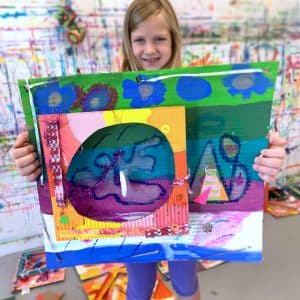 3D Cardboard Cutouts / Small Hands Big Art