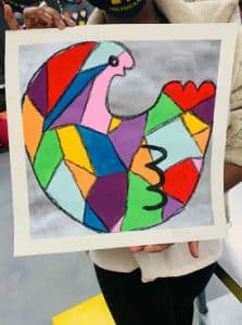 Sankofa Bird inspired by Charlotte, NC Artist Ricky Singh