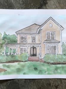Adult Watercolor Class Charlotte
