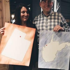 Adult Valentines Workshop Charlotte / Small Hands Big Art