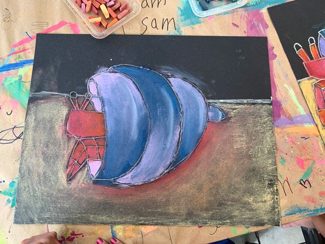 Hermit crab art project