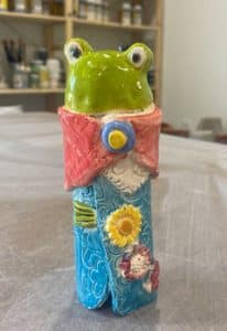 Spirit Animal Pottery Project for kids