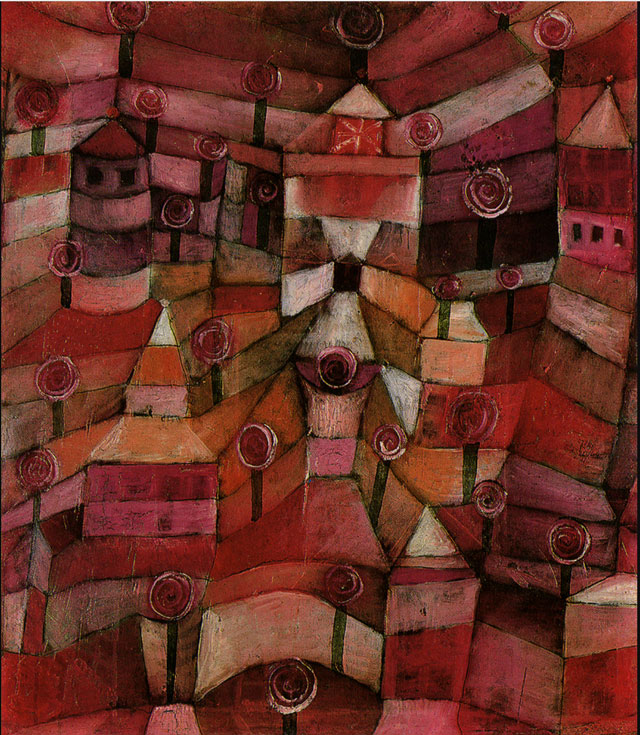 Paul Klee Jardin de Rosas